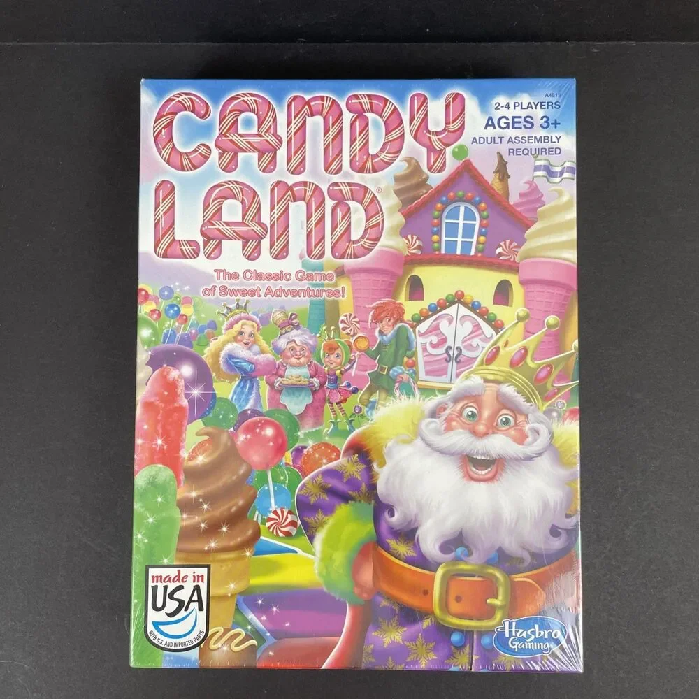 Hasbro Candy Land The Classic Game of Sweetness 2 to 4 Players *New Sealed